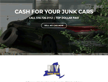 Tablet Screenshot of junkcar112.com